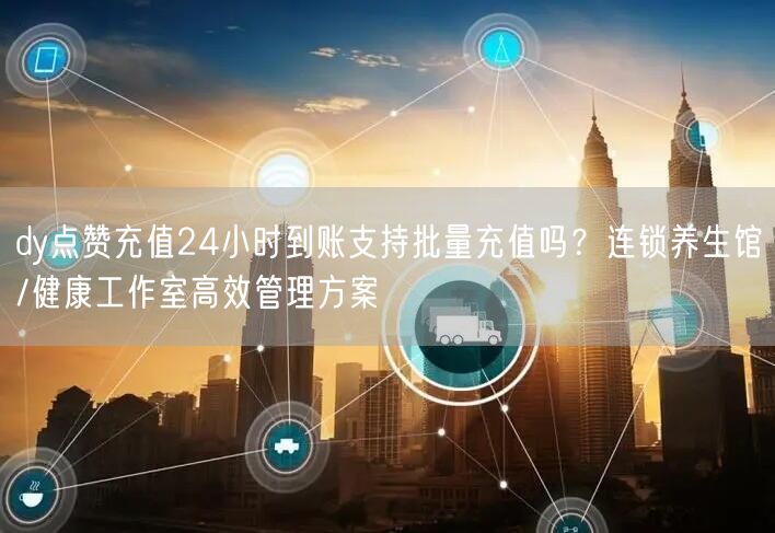 dy点赞充值24小时到账支持批量充值吗？连锁养生馆/健康工作室高效管理方案