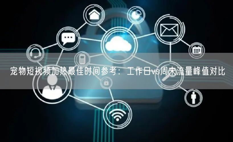 宠物短视频加热最佳时间参考:工作日vs周末流量峰值对比