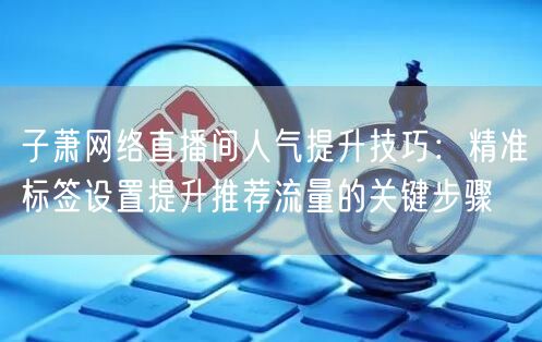子萧网络直播间人气提升技巧:精准标签设置提升推荐流量的关键步骤